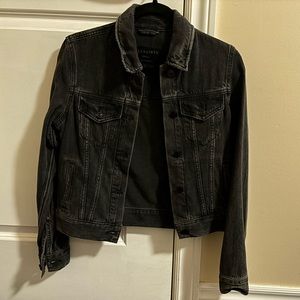 ALLSAINTS Distressed Denim Jacket
